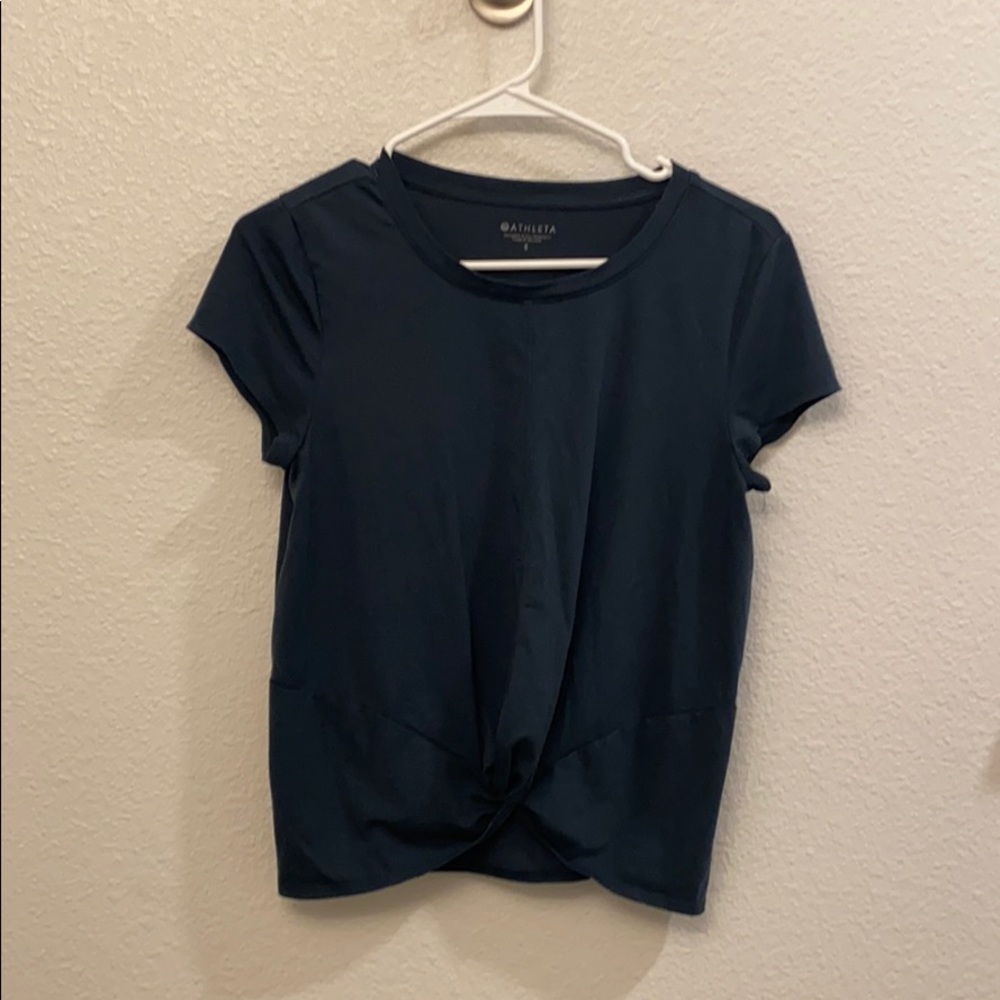 Small Dark Green Athleta Shirt